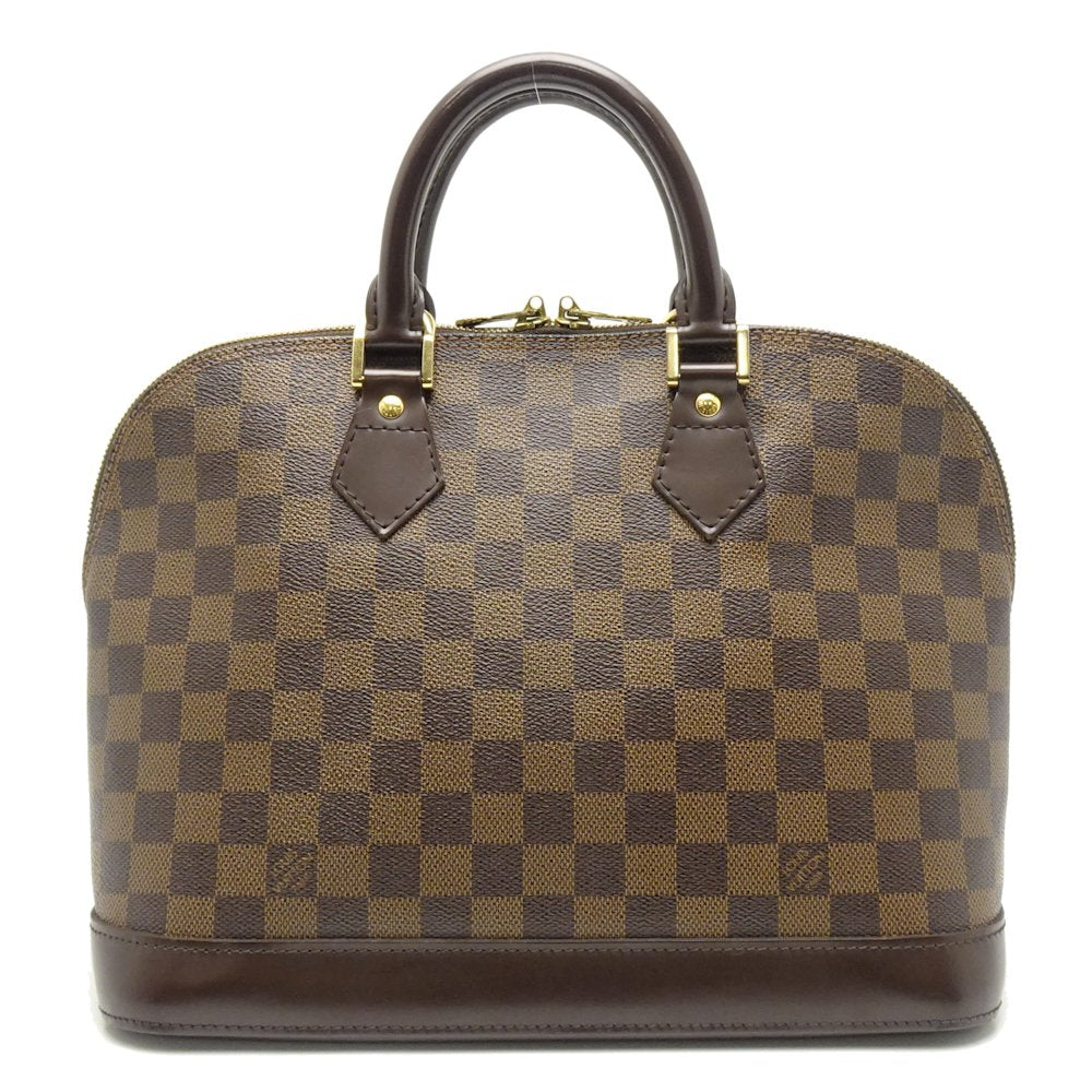 Louis Vuitton Damier Alma Ebene Handbag