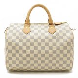Louis Vuitton Damier Azur Speedy 30 Handbag Mini Boston Bag