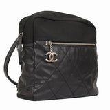 Chanel 2way Rucksack Paris Biarritz Backpack Black