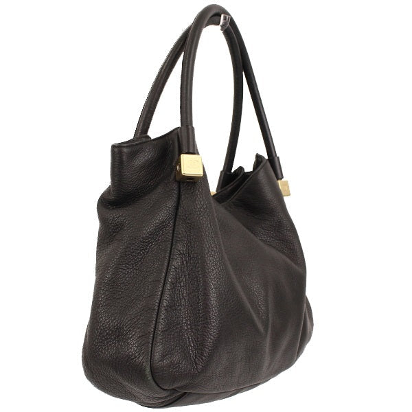 Chanel Handbag Leather Shoulder Bag Black
