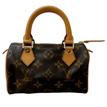 Louis Vuitton Mini Speedy Monogram Shoulder Bag