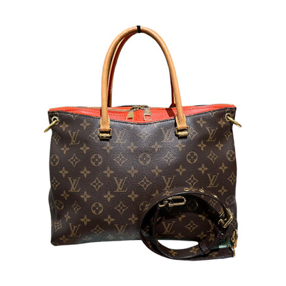 Louis Vuitton Pallas Brown Monogram Handbag