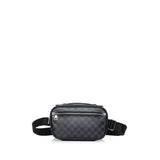 Louis Vuitton Damier Anfini Ambrel Body Bag Handbag 2way Black