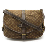 Louis Vuitton Monogram Minilan Saumur 30 Shoulder Bag Canvas Ebene