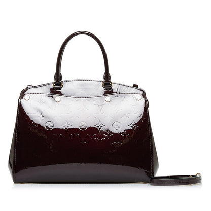 Louis Vuitton Monogram Vernis Blair MM Shoulder Bag Purple Patent