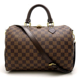 Louis Vuitton Damier Speedy Bandouliere 30 Ebene Boston Bag