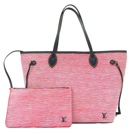 Louis Vuitton Neverfull MM Epi Denim Rouge