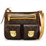 Louis Vuitton Monogram Hudson GM Brown Shoulder Bag