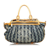 Louis Vuitton Monogram Denim Kavalier GM 2 Way Handbag Shoulder Bag