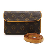 Louis Vuitton Monogram Pochette Florentine Brown