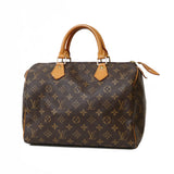 Louis Vuitton Speedy 30 Monogram Handbag Brown