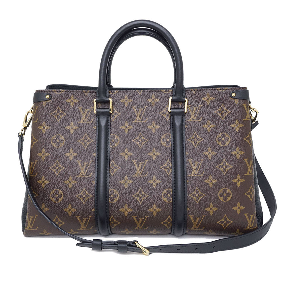 Louis Vuitton Soufflot Nv MM Shoulder Bag Monogram Black
