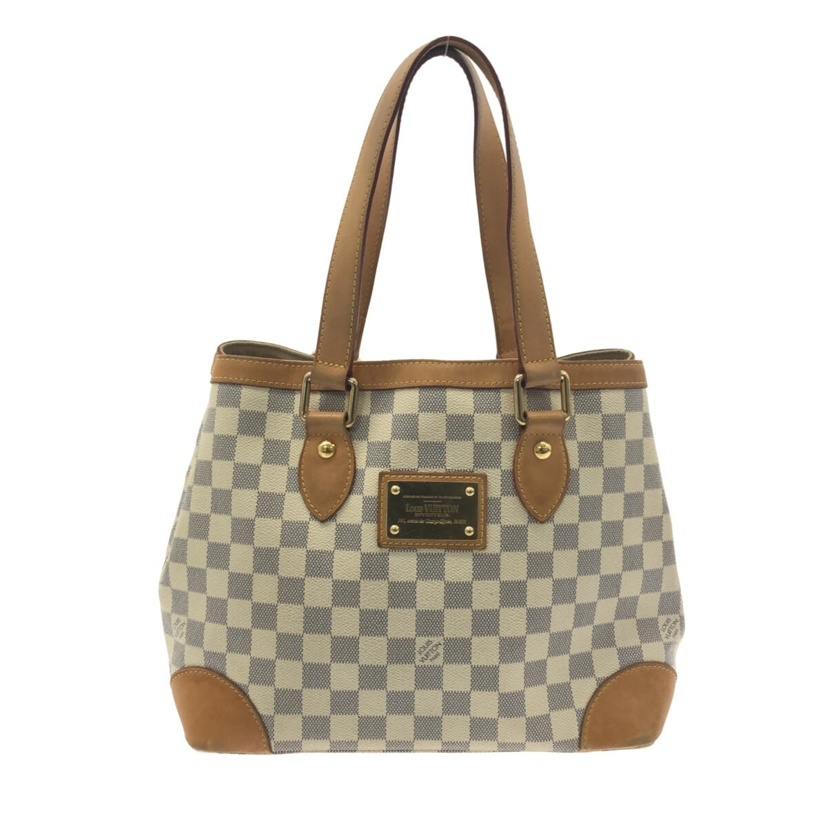 Louis Vuitton Hampstead PM Tote Bag Azure Damier Canvas