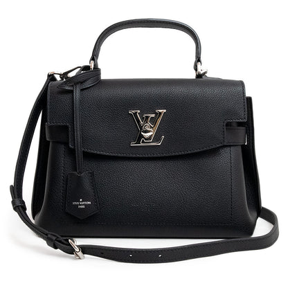 Louis Vuitton LockMe Ever BB Diagonal Soft Calf Leather Noir Black
