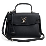 Louis Vuitton LockMe Ever BB Diagonal Soft Calf Leather Noir Black