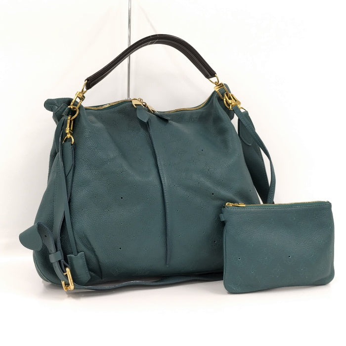 Louis Vuitton Shoulder Bag Selene MM Mahina Lagon Green