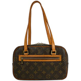 Louis Vuitton Cite MM Shoulder Bag Monogram Brown