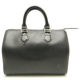 Louis Vuitton Epi Speedy 25 Noir Boston Bag Black