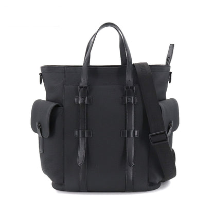 Louis Vuitton Christopher Backpack Taurillon Leather Black