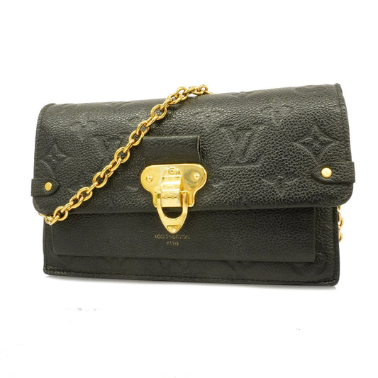 Louis Vuitton Vavin Chain Wallet Monogram Implant Noir Black