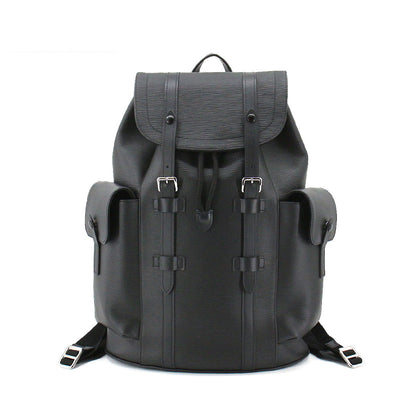 Louis Vuitton Epi Christopher PM Backpack Rucksack Leather Noir