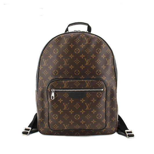 Louis Vuitton Monogram Macassar Josh Backpack Rucksack Brown Black