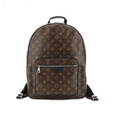Louis Vuitton Monogram Macassar Josh Backpack Rucksack Brown Black