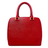 Louis Vuitton Pont Neuf Leather Bag Red