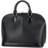 Louis Vuitton Alma Handbag Epi Noir Black