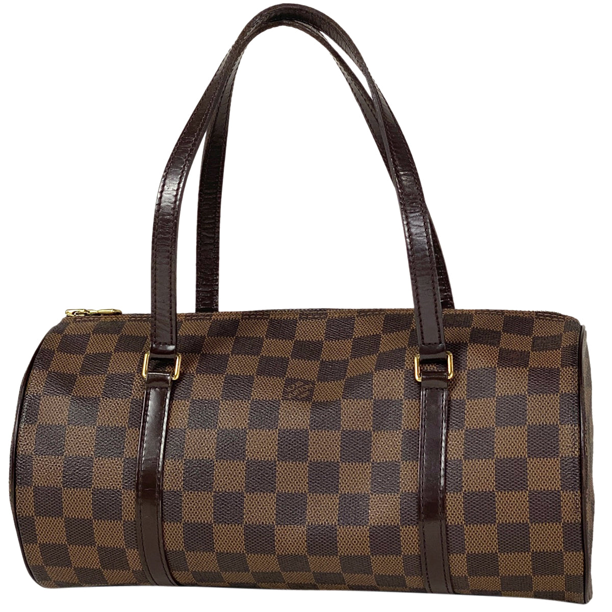 Louis Vuitton Papillon 30 Barrel Bag Cylindrical Handbag Damier