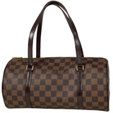 Louis Vuitton Papillon 30 Barrel Bag Cylindrical Handbag Damier