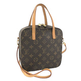 Louis Vuitton Shoulder Bag Spontini Monogram Canvas Brown