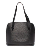 Louis Vuitton Tote Bag Lussac Epi Noir Black
