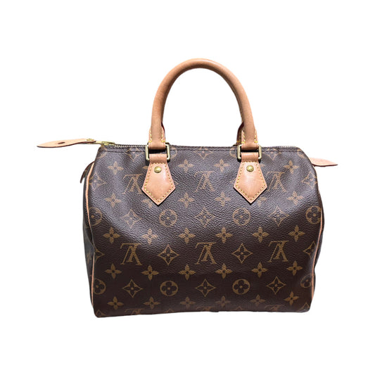 Louis Vuitton Speedy 25 Brown Monogram Handbag