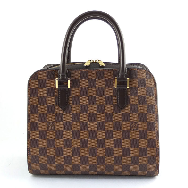 Louis Vuitton Triana Handbag Damier Ebene