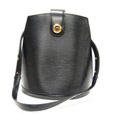 Louis Vuitton Epi Cluny Black Noir Shoulder Bag Shawl