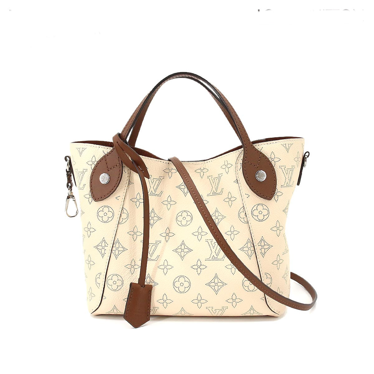Louis Vuitton Mahina Hina PM 2 Way Tote Shoulder Bag Leather Claim