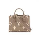 Louis Vuitton Bicolor Monogram Emplant Onthego PM 2 Way Tote Shoulder Bag Tourtrail Claim