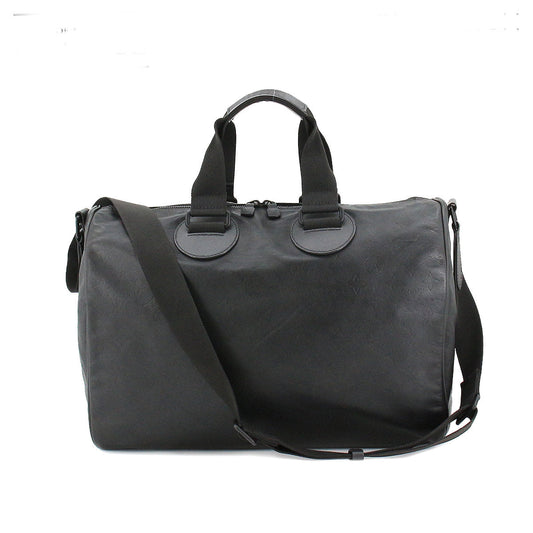 Louis Vuitton Monogram Shadow Speedy Bandouliere 40 Shoulder Bag Noir Black