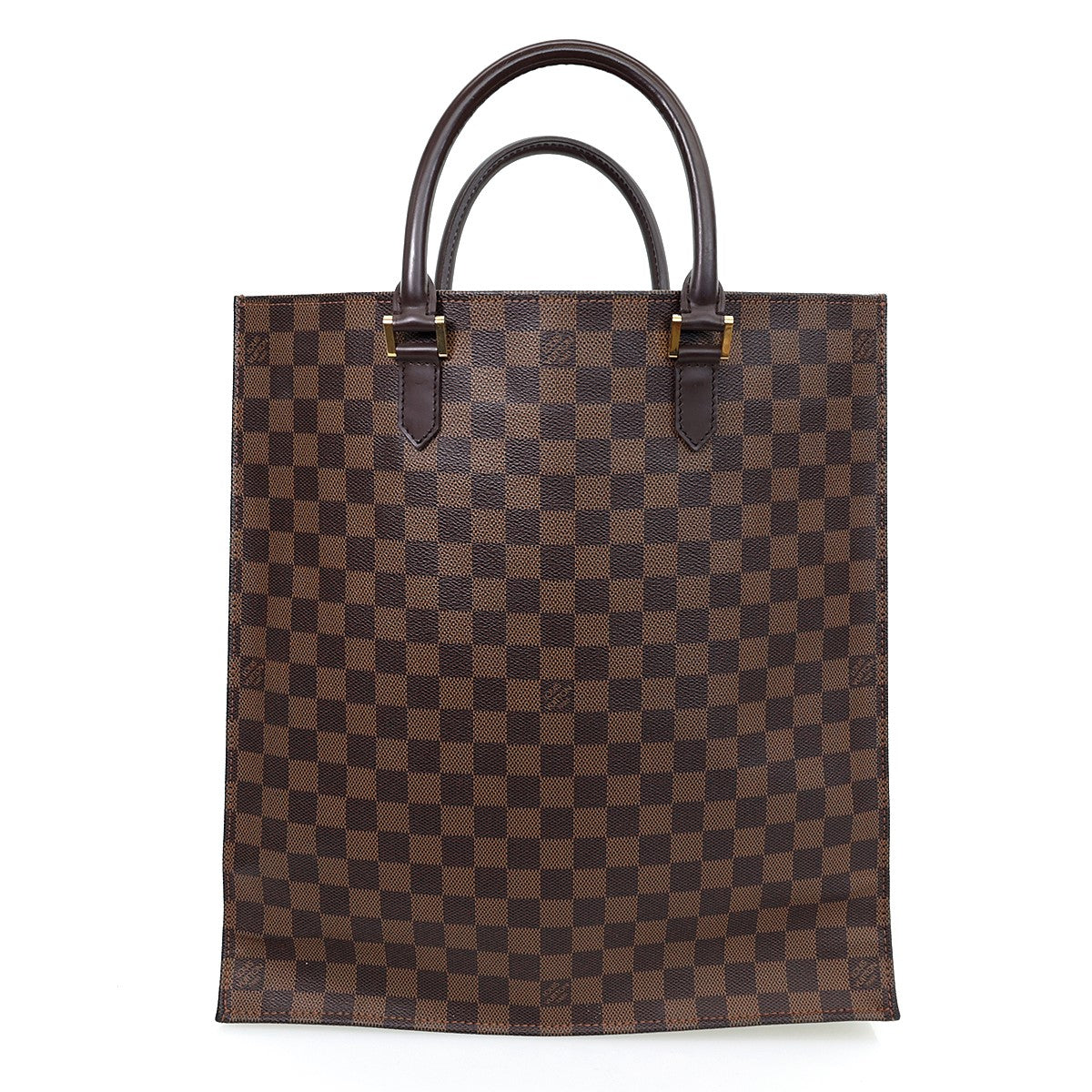 Louis Vuitton Damier Ebene Sac Plat Tote Bag