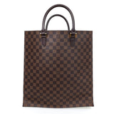 Louis Vuitton Damier Ebene Sac Plat Tote Bag