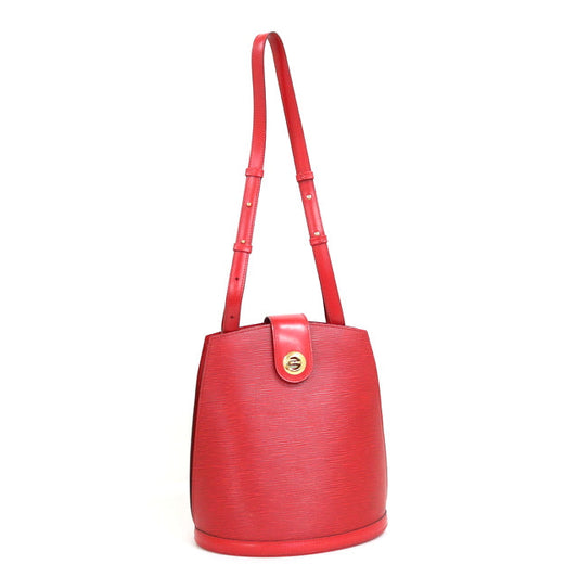 Louis Vuitton Cline Shoulder Bag Castilian Red Epi