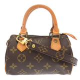 Louis Vuitton Monogram Mini Speedy 2 Way Handbag
