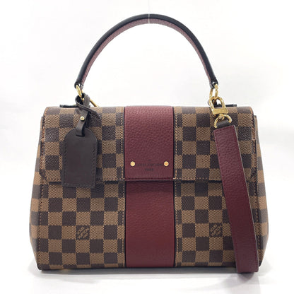 Louis Vuitton Bond Street Shoulder Bag Damier Ebene Canvas