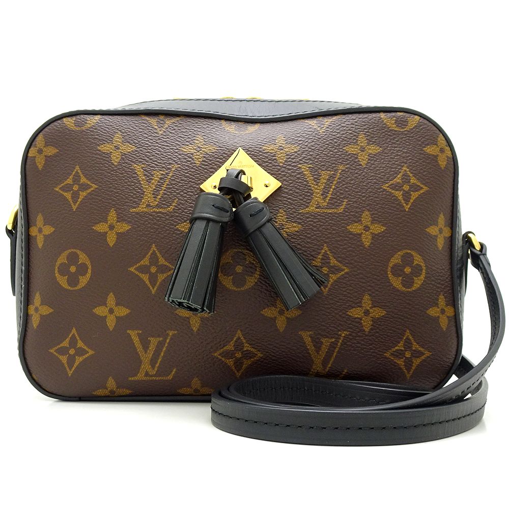 Louis Vuitton Monogram Santonge Noir Diagonal Shoulder Bag