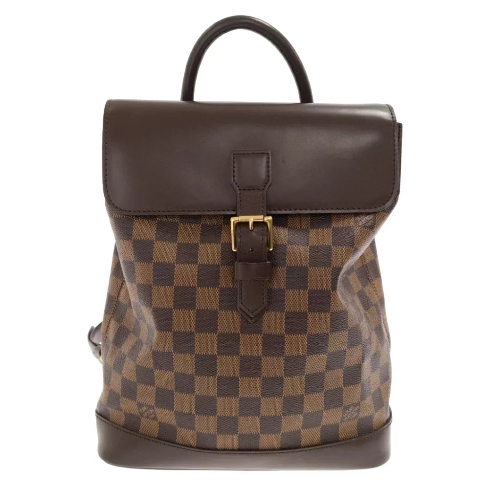 Louis Vuitton Damier Ebene Soho Rucksack Backpack