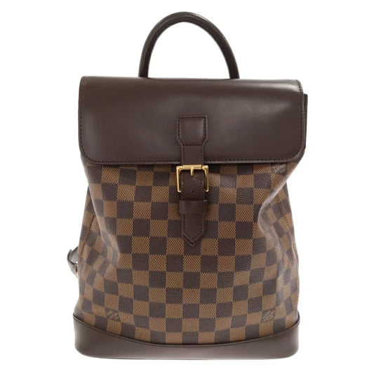 Louis Vuitton Damier Ebene Soho Rucksack Backpack