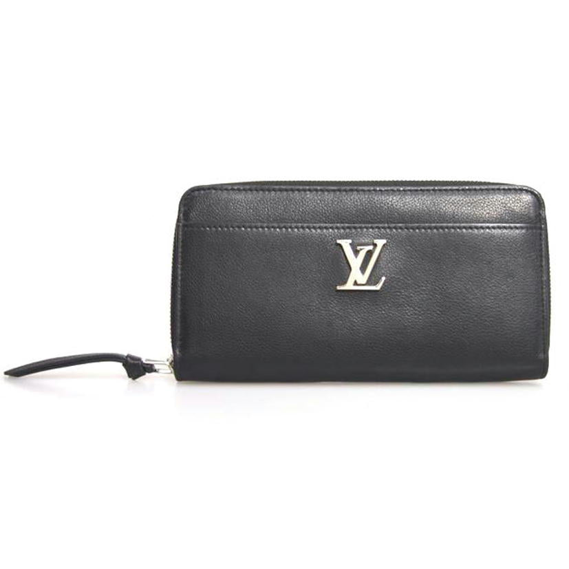 Louis Vuitton Zippy LockMe Noir Black