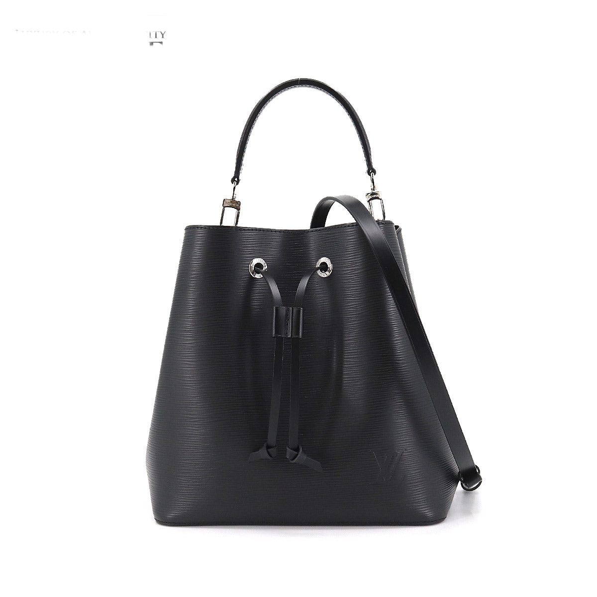 Louis Vuitton Epi Neonoe 2 Way Shoulder Bag Leather Noir