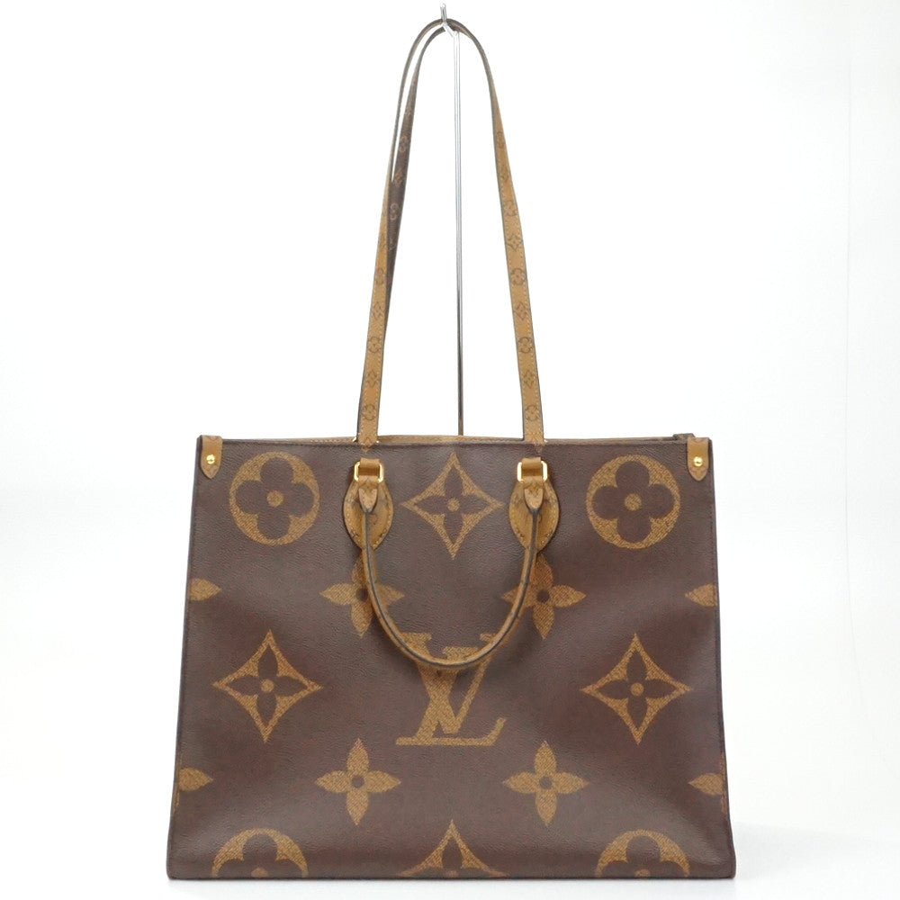 Louis Vuitton Giant On The Go GM Monogram Reverse Brown